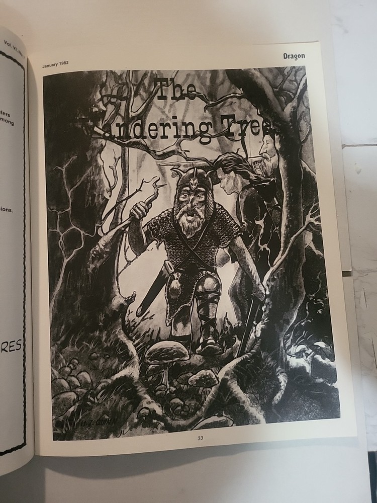 Dragon Magizene #57 The "WANDERING TREE" is attached!