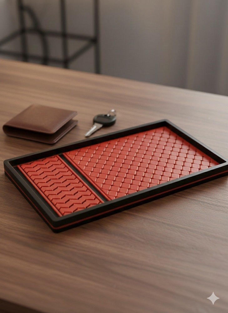 Keffiyeh Pattern EDC Valet Tray - 3D Printed Catchall - Middle Eastern Decor