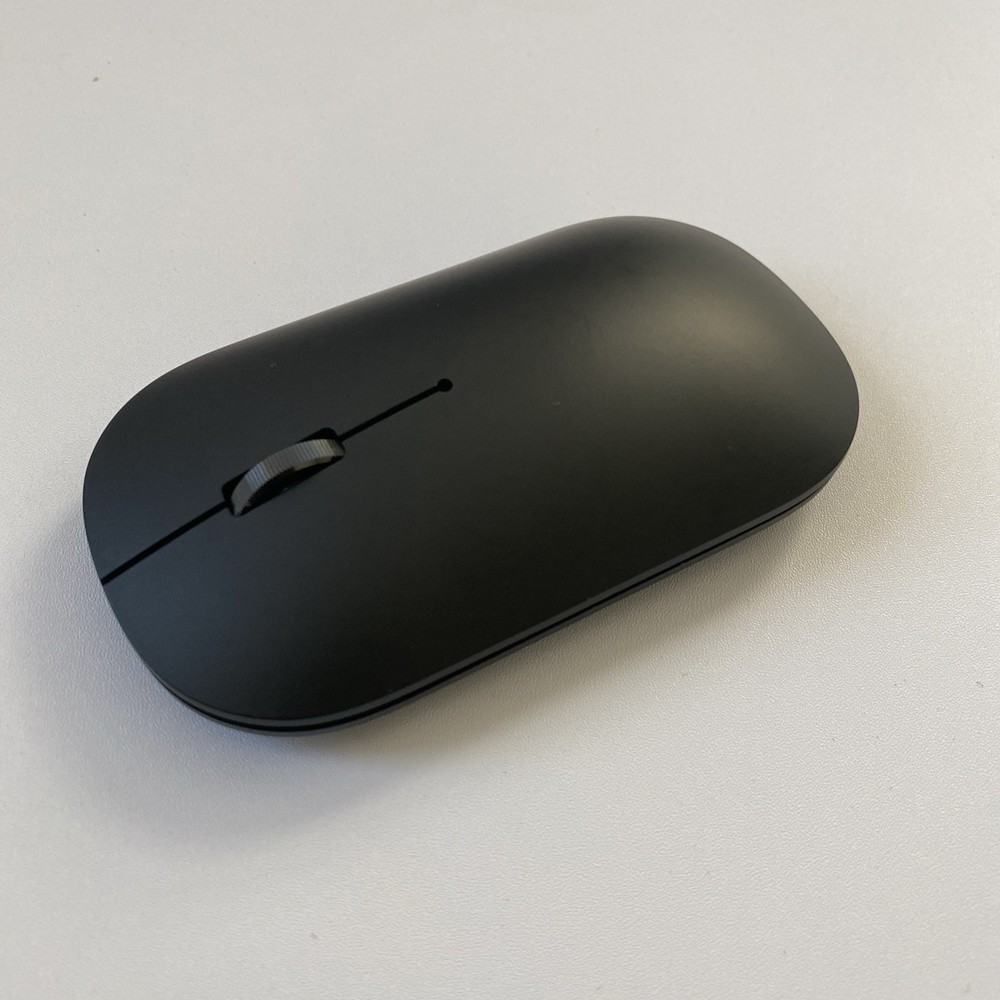 Insignia - Wireless Optical 3-Button Travel Mouse - Slim - Black