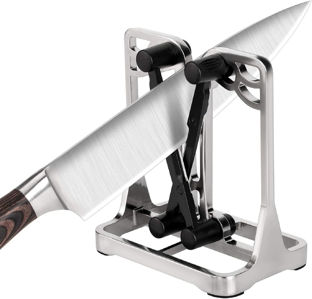 Diamond Knife Sharpener - 3 Stage Tool for Kitchen Chef Pocket Knives