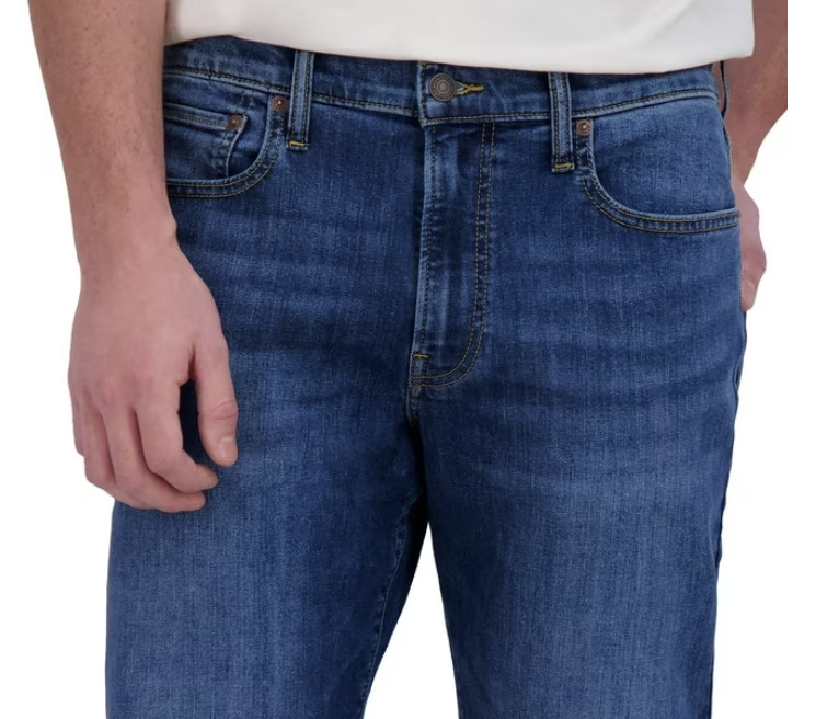 Jean Blue Med Wash 410 Athletic Straight Men's 32 X 30 By Lucky Brand MSRP 99.00