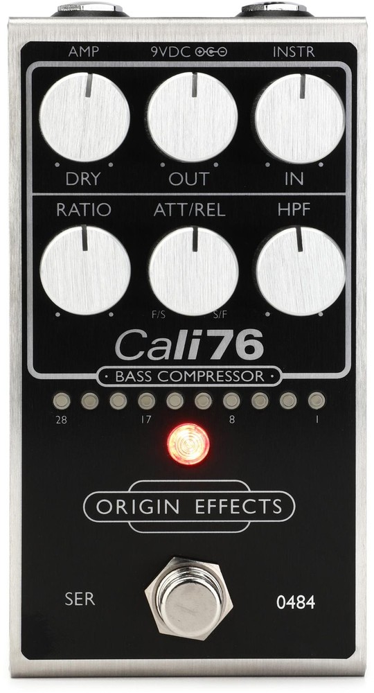 Origin Effects Cali76 Bass Compressor Pedal - Black
