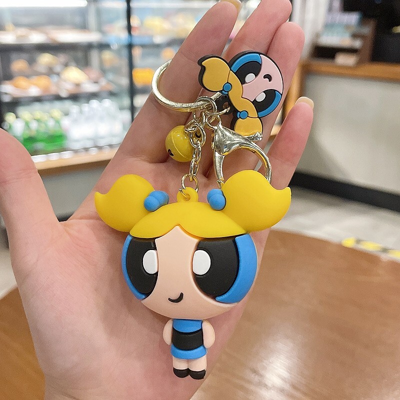 The Powerpuff girls keychain
