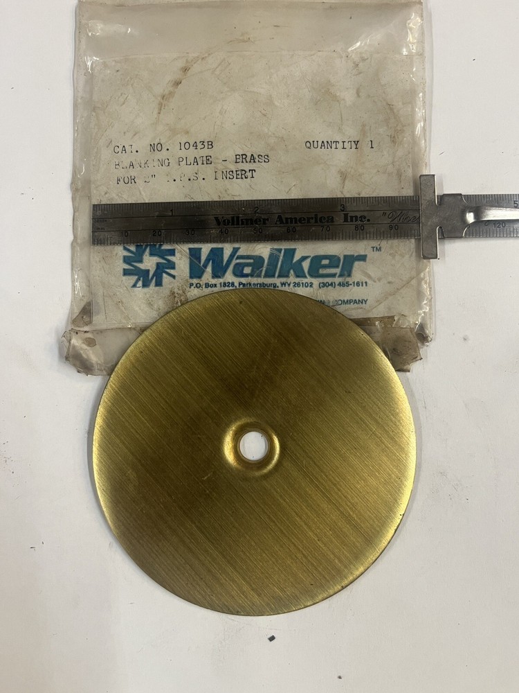 Walker Blanking Plate 1043B