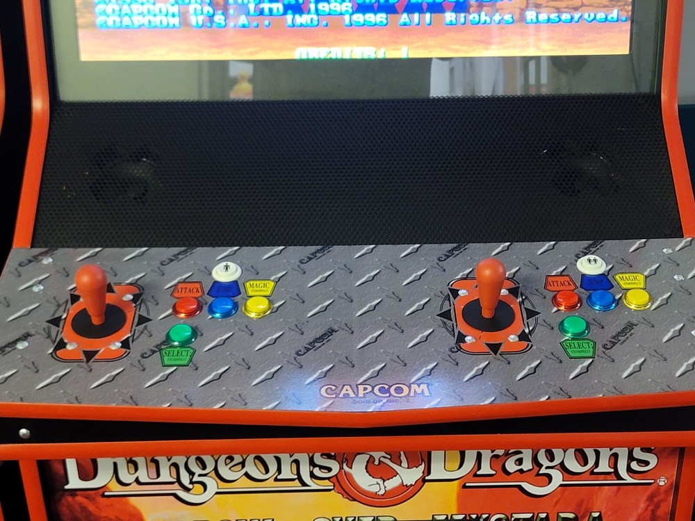 New Capcom Dungeon & Dragon Shadow over Mystara Custom Arcade Game 32" LCD