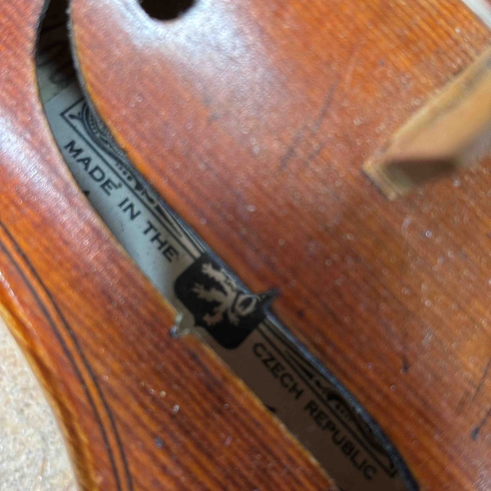 Jan Dvorak 34F Brown 4-String Acoustic Violin 1003