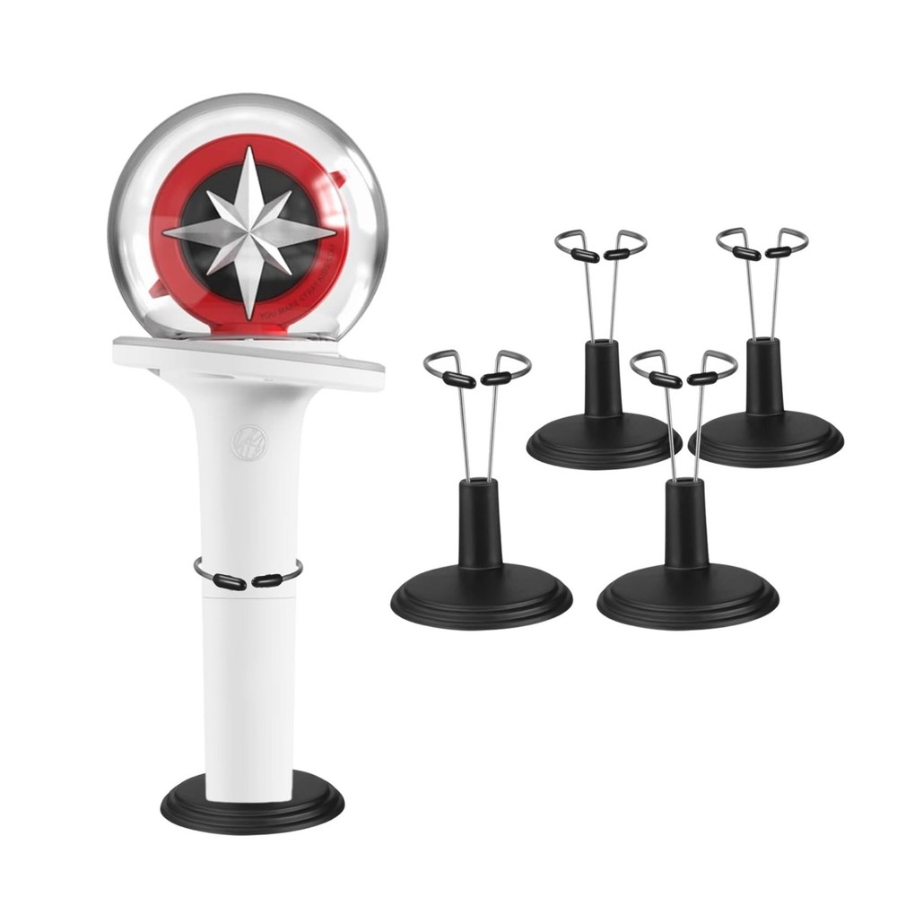 Kpop Lightstick Stand - Holder for Official Lightsticks, Display Stand - Comp...