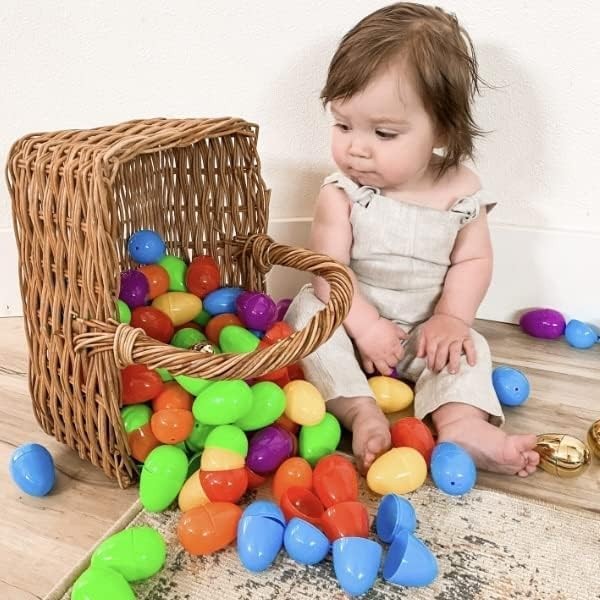500PCS Colorful Easter Eggs with Golden Eggs