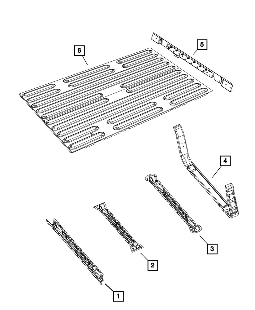 Genuine Mopar Closeout Panel 68298538AF