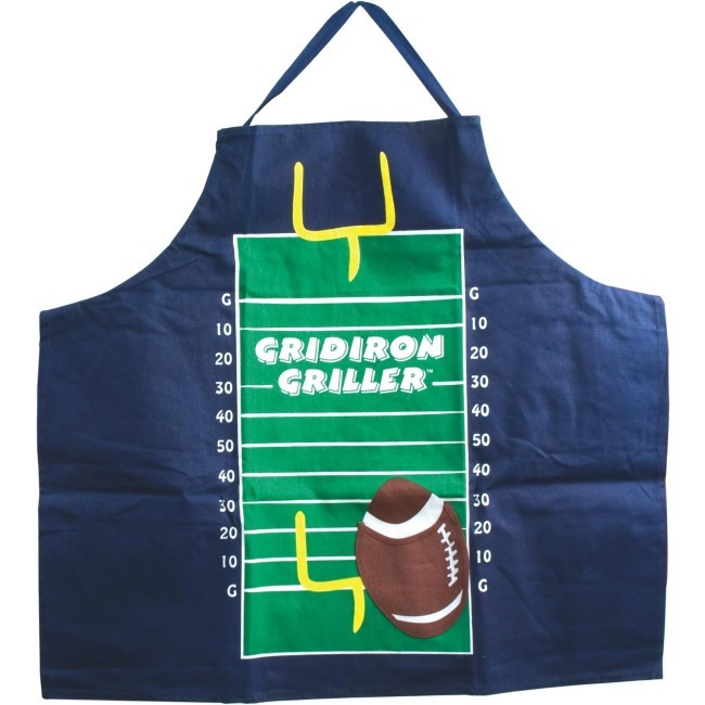 Charcoal Companion Barbecue Apron, Gridiron Griller