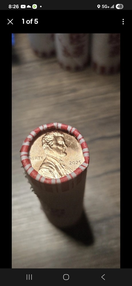 2025D Lincoln Penny Roll (1)