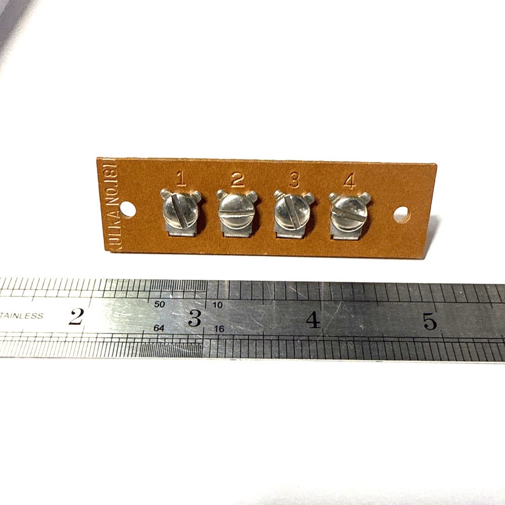 4 screw strip PHENOLIC TERMINAL STRIP