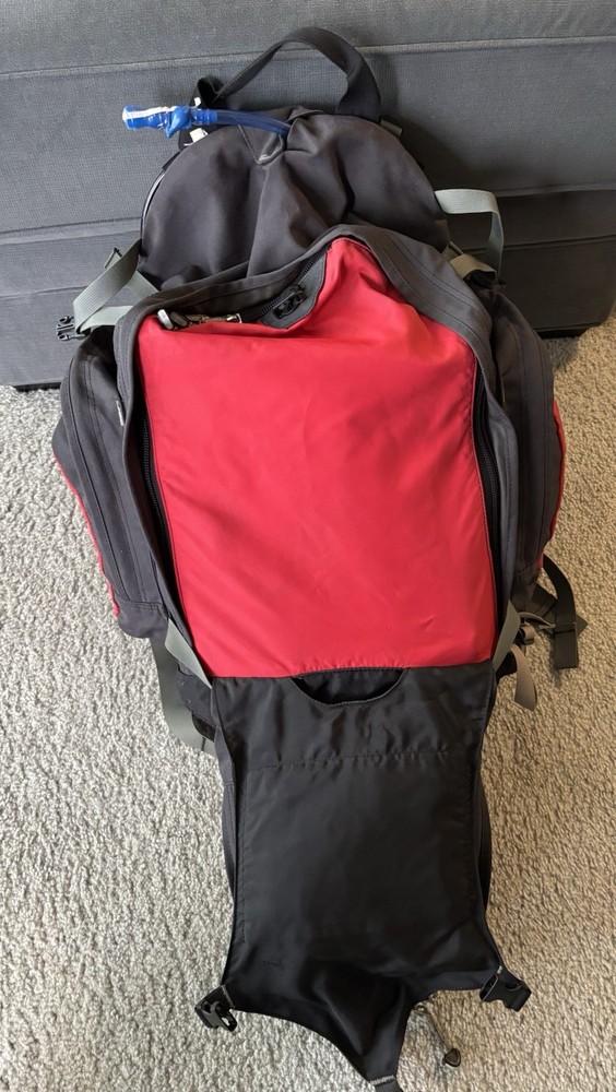 REI Alpine Mountain Backpack. Slightly used red and black Backpack.
