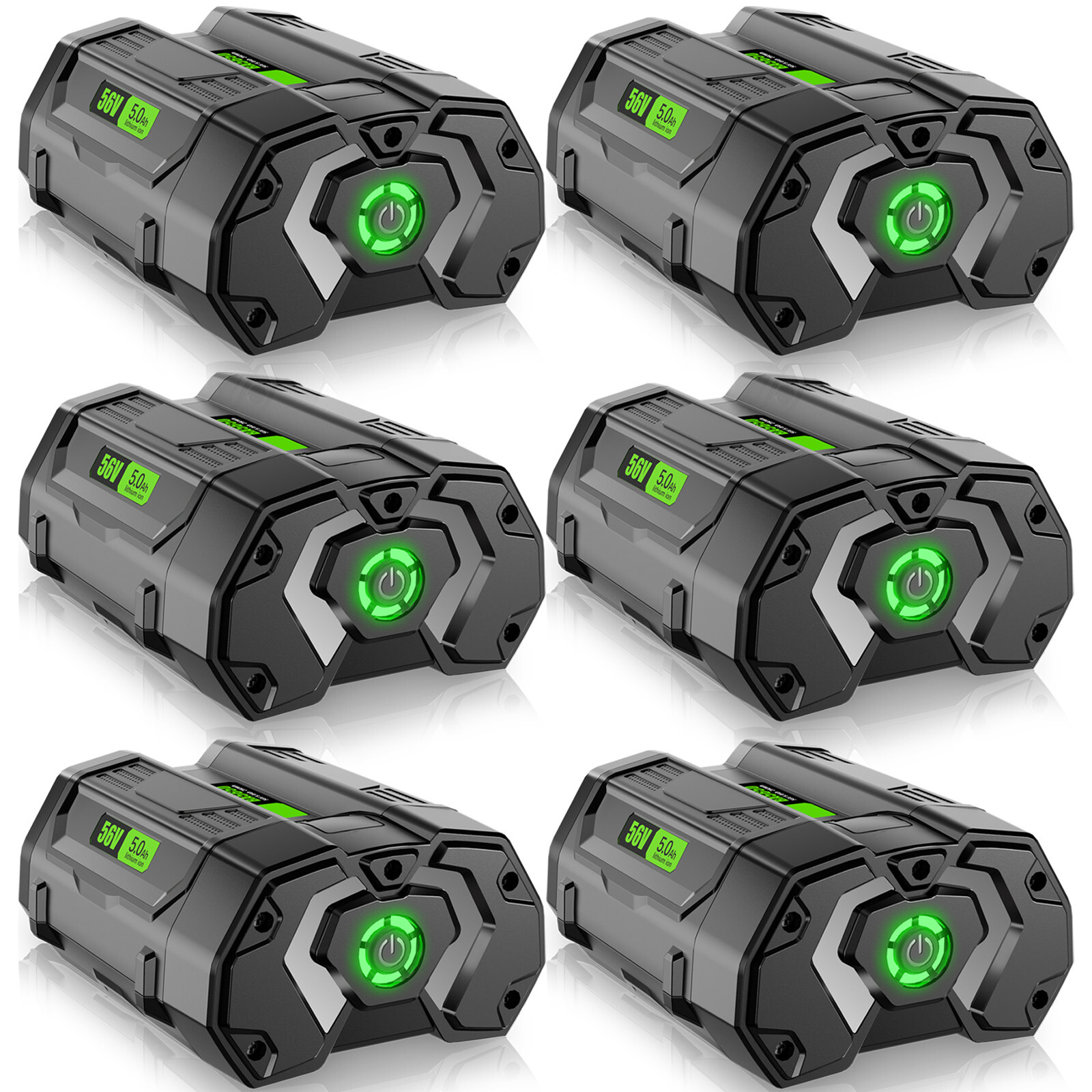 5.0Ah For EGO 56V Max POWER+ Lithium Ion Battery BA4200T BA2240T BA2800T BA1400T