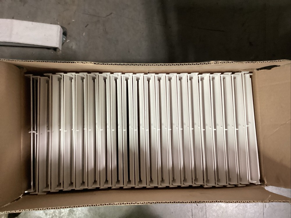 Mid America Style A Shutter Louver 40 Pieces White