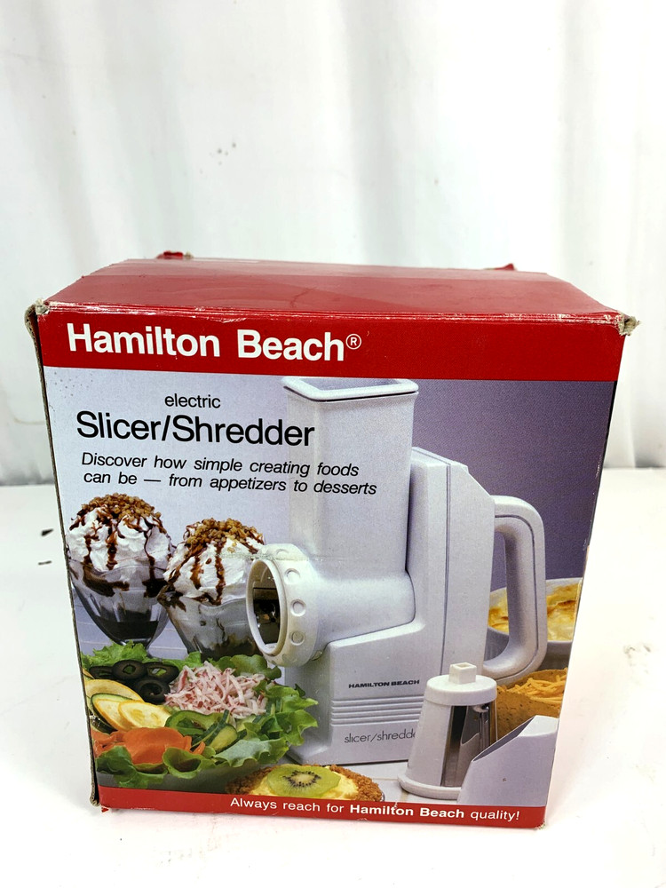 Hamilton Beach Slicer Shredder Model 259 NEW OPEN BOX