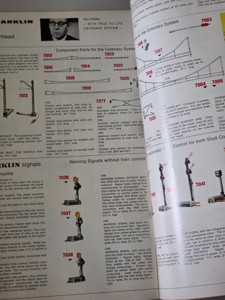 Marklin 1969 E USA Model Train Toy Catalog 50 Cents Edition