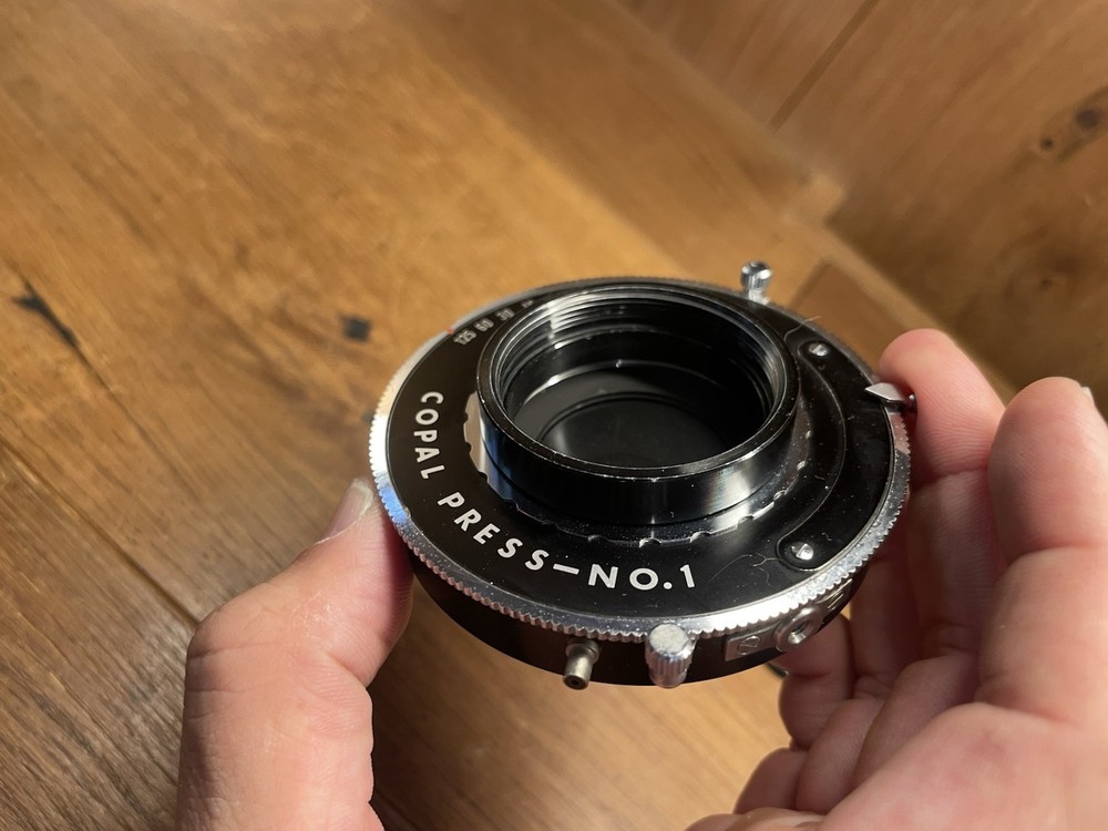 *READ : Mint w/ Lock Ring* Copal Press No.1 Shutter L39 Mount From Japan