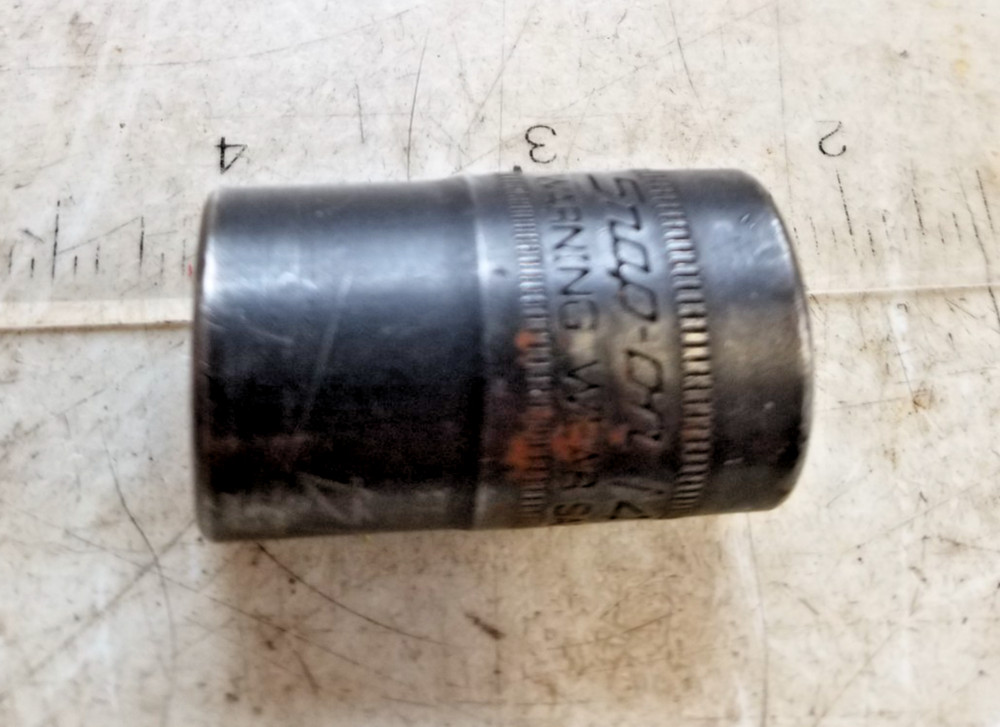 SNAP-ON IMML140 1/2" Drive 6 Point Shallow 14mm Impact Socket