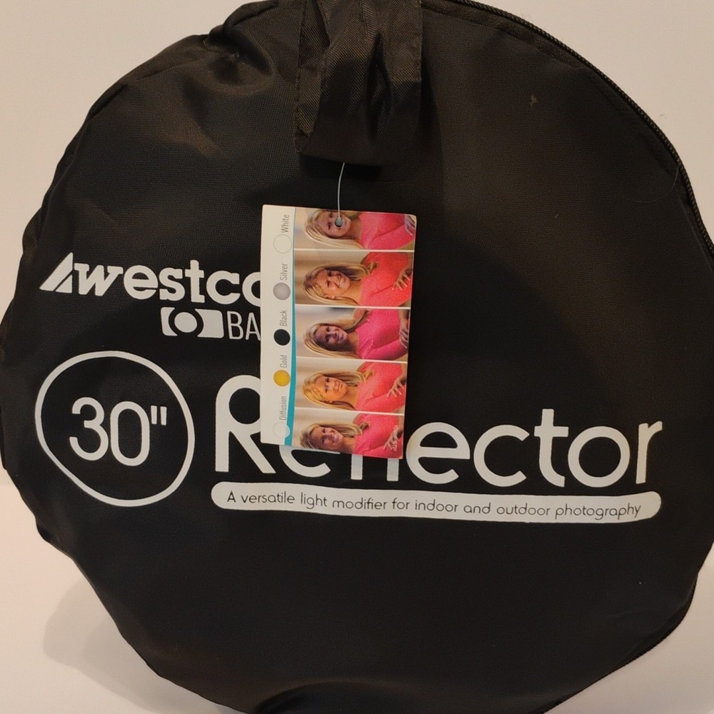 Westcott Basics 30" Collapsible Reflector Diffusion Gold Black Silver White