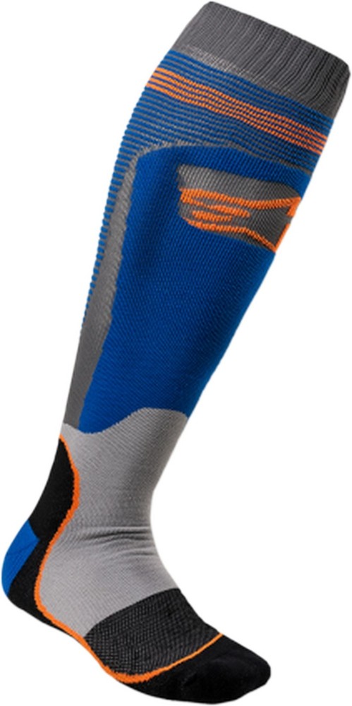 Alpinestars MX Plus-1 Socks Blue/Orange MD