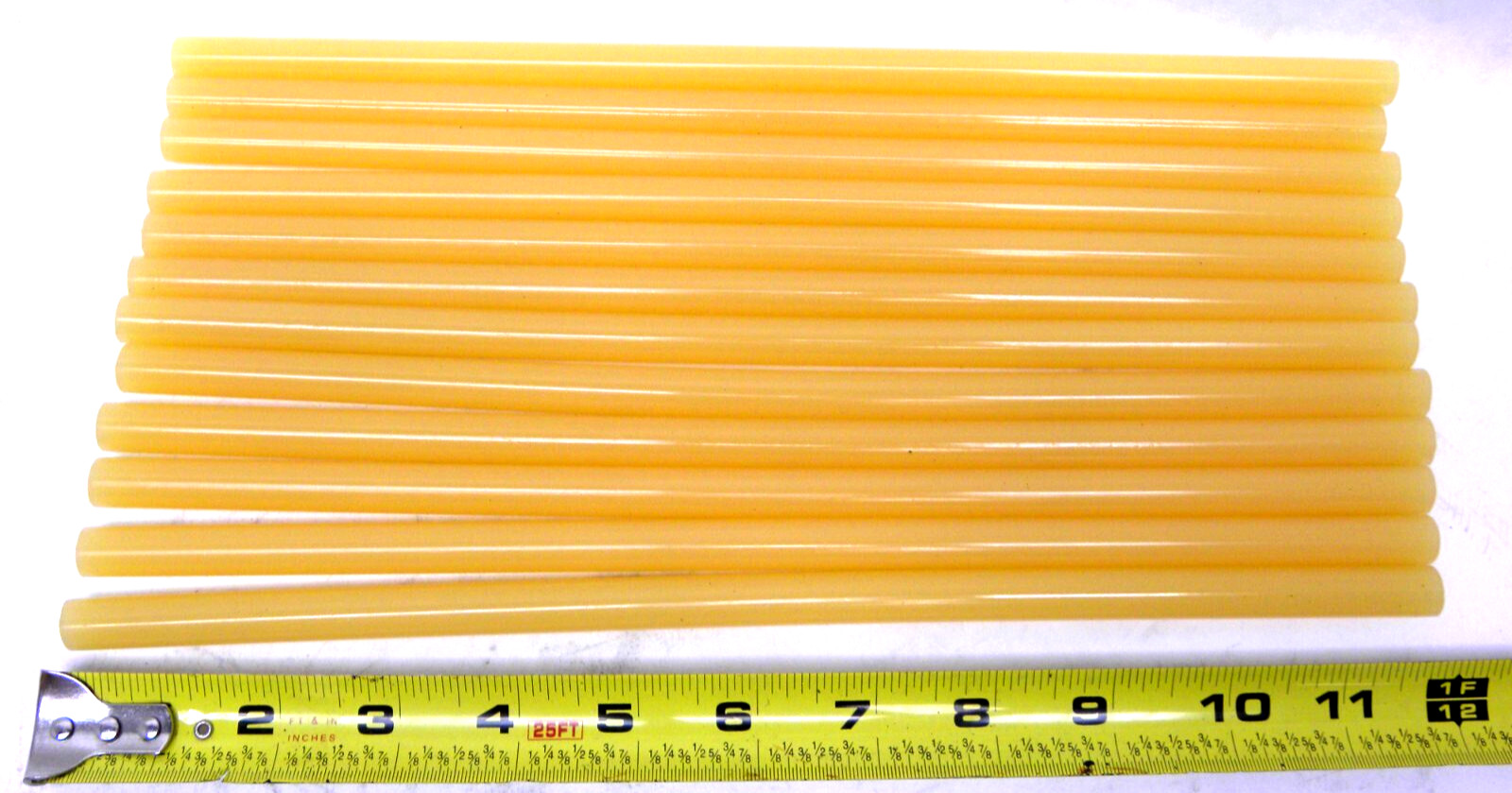 12 Pcs - 3M # 3762 AE Scotch Weld Hot Melt Glue Sticks TAN (.45") 1/2" x 12"