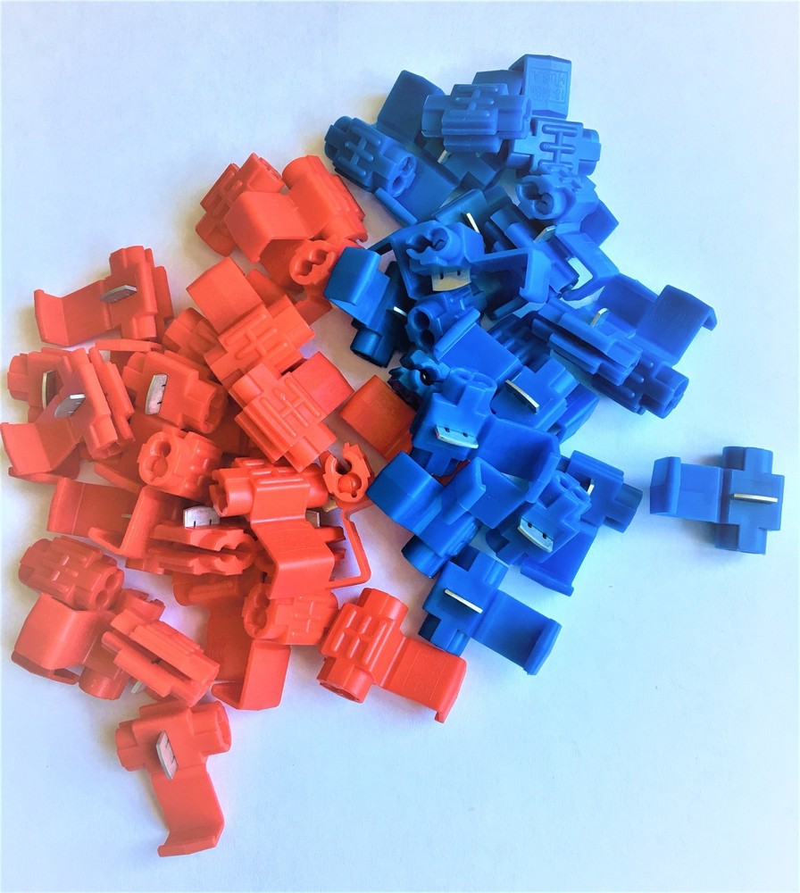 U.S.A. Wire Quick Splice Connector - 50/Blue, -50/Red