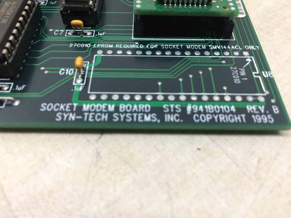 Syn-tech Socket Modem Board 941B0104 Fuel Master