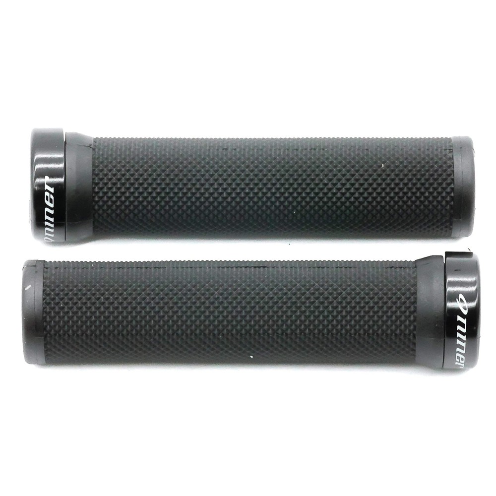 Niner Lock On MTB Grips Black - Plastic