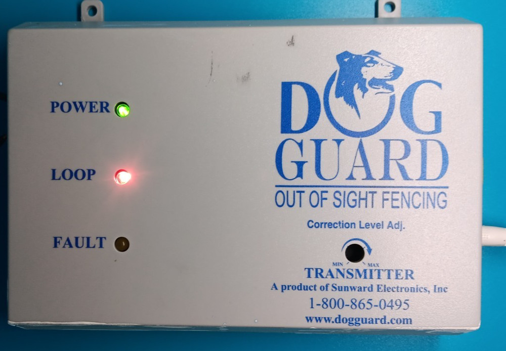 DOG GUARD T-4 Transmitter With AC Adaptor & Lightning Suppressor