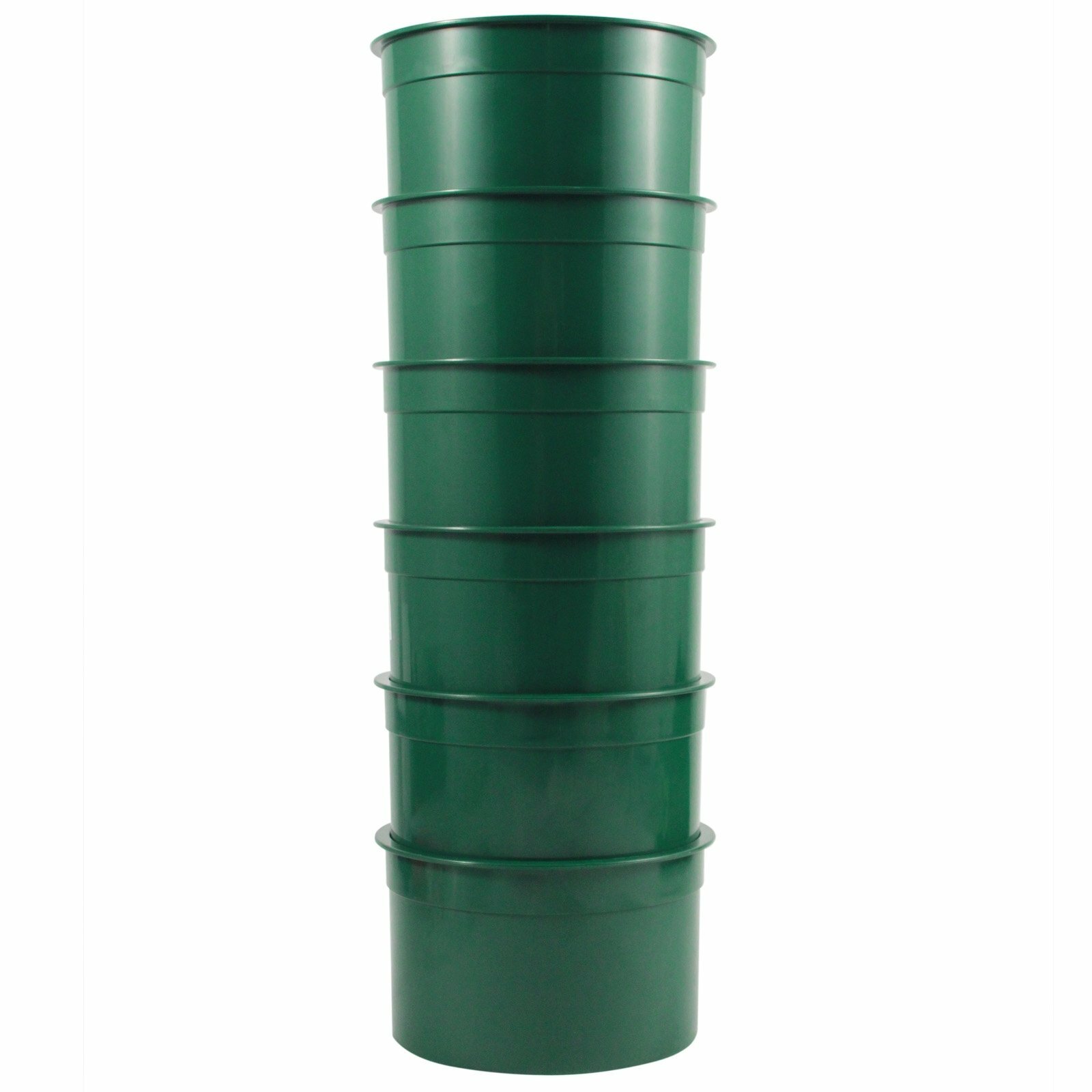 6 Inch Gold Panning Classifier Sieve Set, Mineral Sifting Prospect Pans