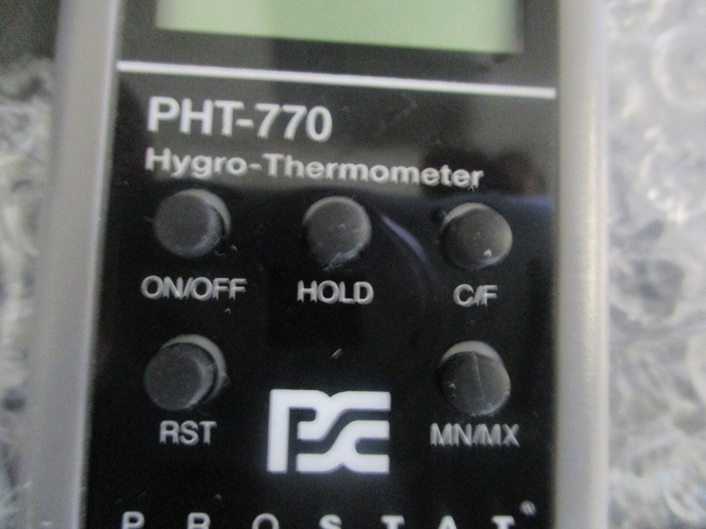 Prostat Portable Electrostatic Auditing Kit with: PHT-770, CPM-720A, PCS-730 &