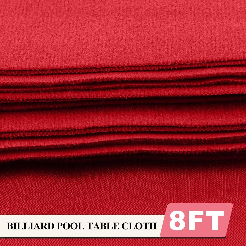 Billiard Pool Table Cloth 7ft/8ft/9ft Pool Table Cushion Set Billiard Cloth 7ft