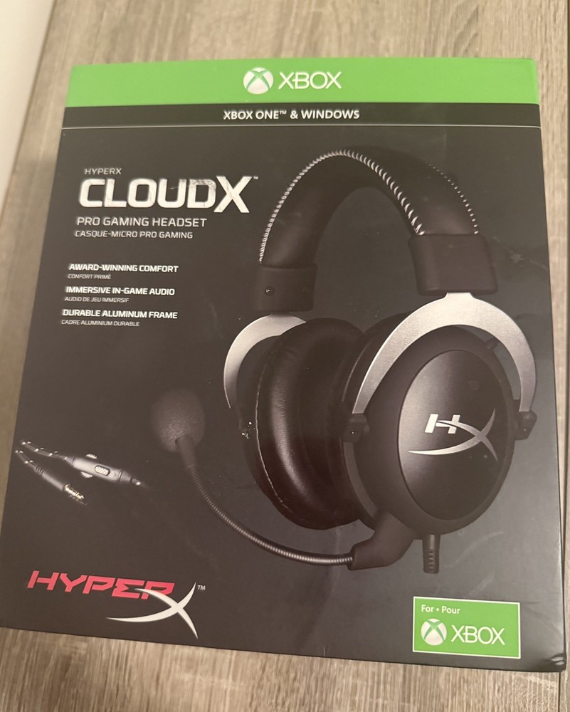 HyperX CloudX Pro Gaming Headset for Xbox One/PC (HX-HSCX-SR/NA),Black