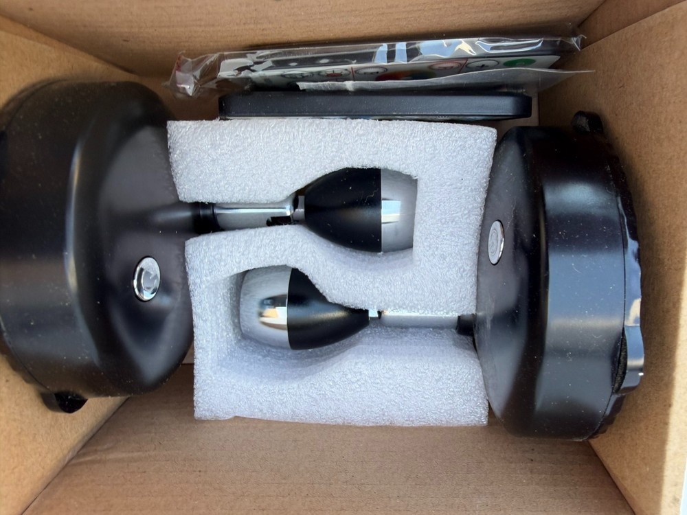 RGB Wireless Spotlight 2 Pack w/ Remote & User Guide + Camera Mounting Bracket