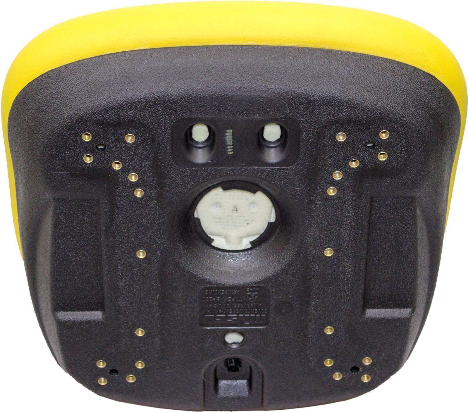 John Deere Yellow Seat w/bracket Fits 425 445 455 4100 4115 Replaces AM879503