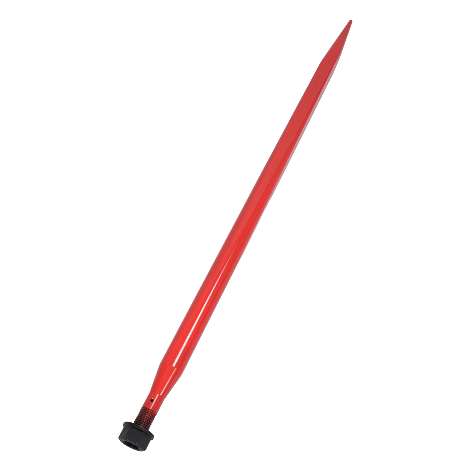 Hay Bale Spear Quick Attach Square W/Stabilizers Sleeves Spike Fork For Tractors