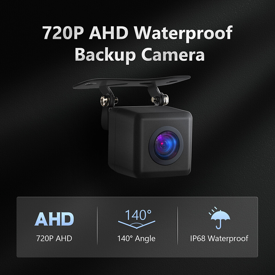 A0125 Rear View Backup Reverse Color AHD Camera for Android Car Head Unit Stereo