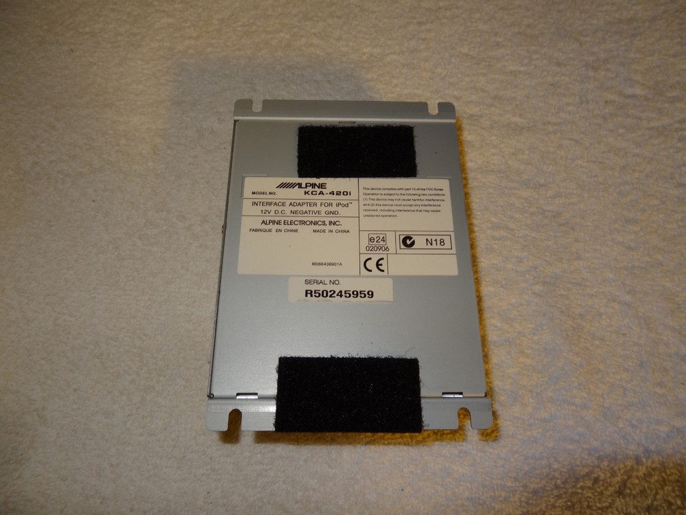 Alpine KCA-420i Interface Adapter For iPod (Unit Only / No Cables)
