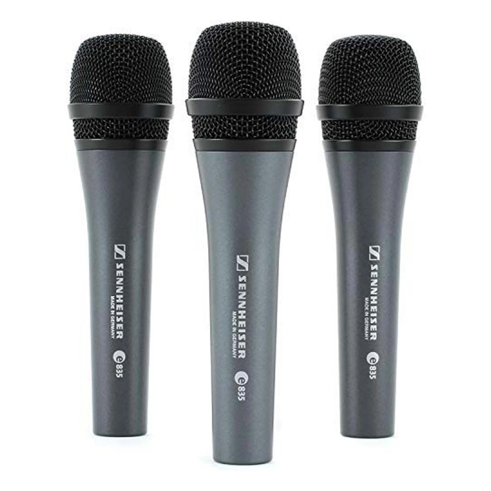 Sennheiser E835 Performance Vocal Microphone - 3-Pack