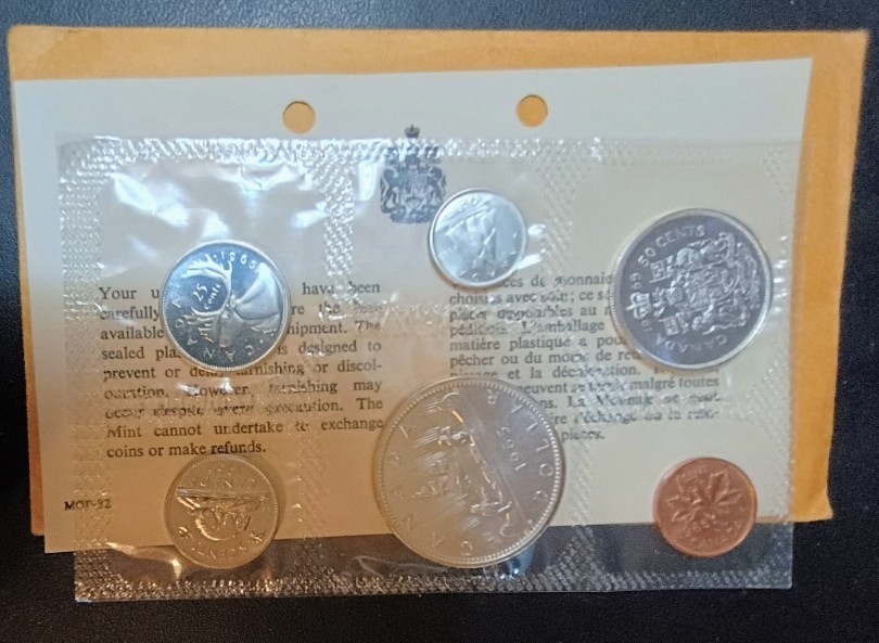 1965 Canada Silver Proof-like Set See Description