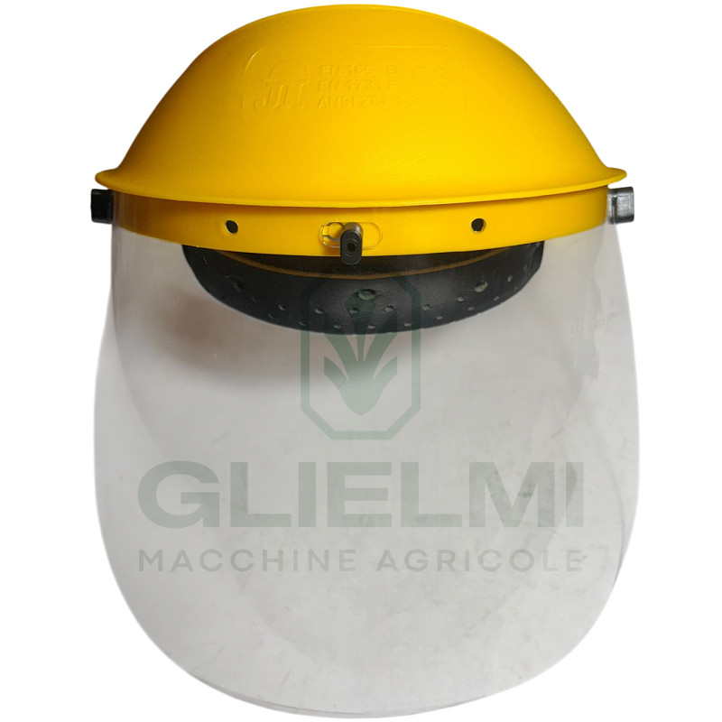 Adjustable Polycarbonate Brushcutter Protective Visor - CE: EN166EU2016