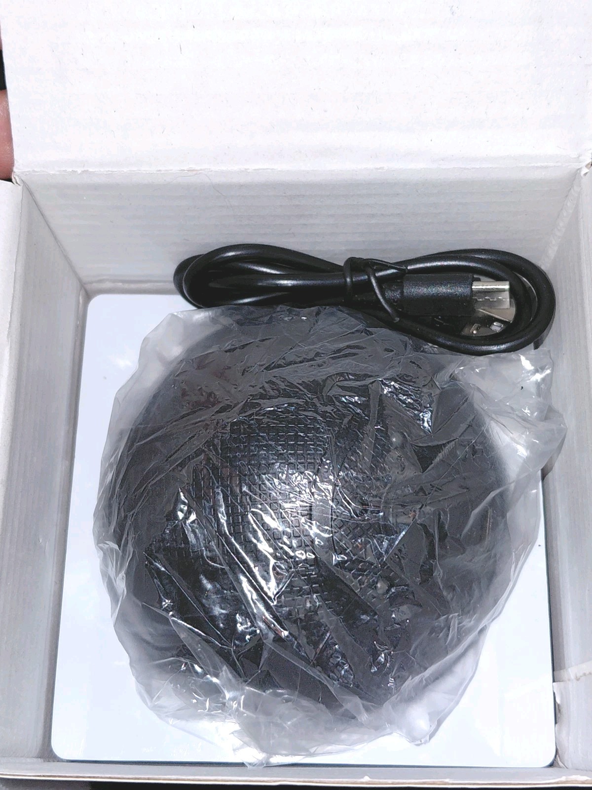 JIEJUNJIE Vibrating Massage Ball with Heat, 5 Modes, Memory, Myofascial Relea...