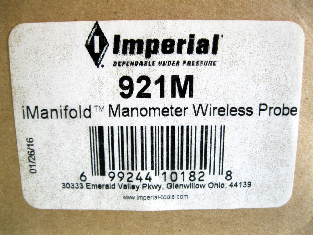 Imperial 921M iManifold Manometer Wireless Probe H13