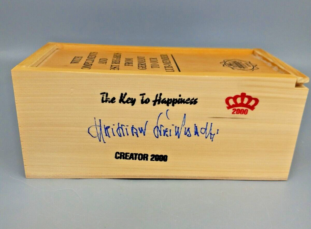 SIGNED Steinbach - Black Forest Clockmaker - Mini Collectors Club Kit Nutcracker