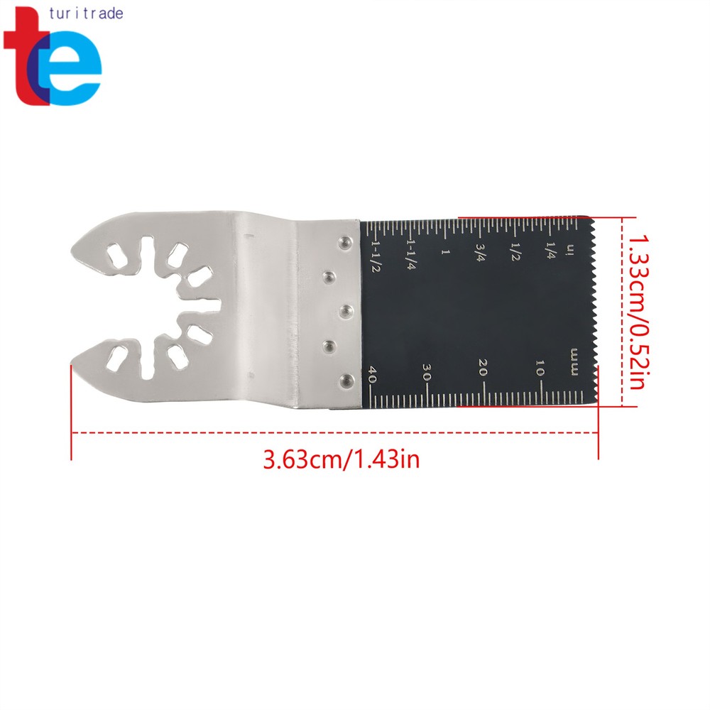 Universal Bi-Metal Oscillating Tool Blades Quick Release Multitool Blades 50PCS