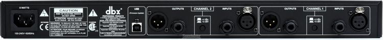 dbx AFS2 Advanced Feedback Suppression Processor