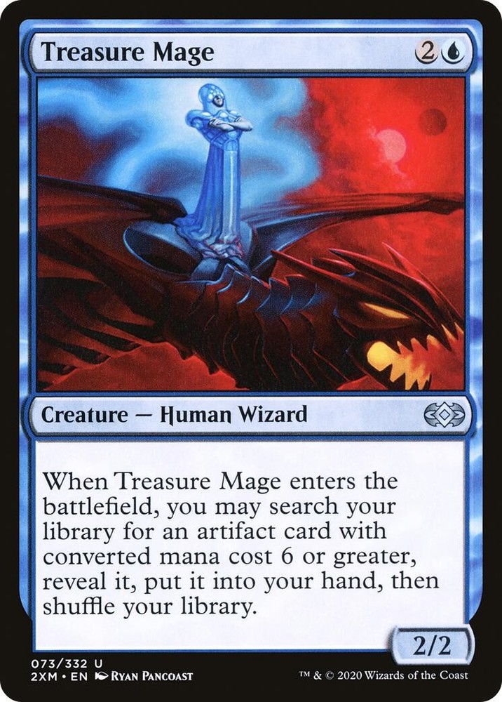 Treasure Mage Double Masters 73 MTG LP