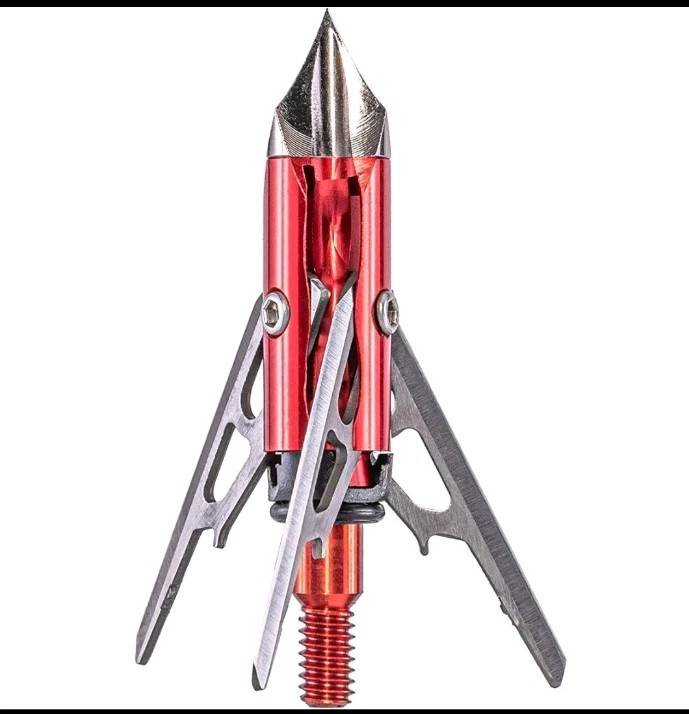 Rage 3-Blade Chisel Tip SC Broadhead 3-Pack - 100 Grain