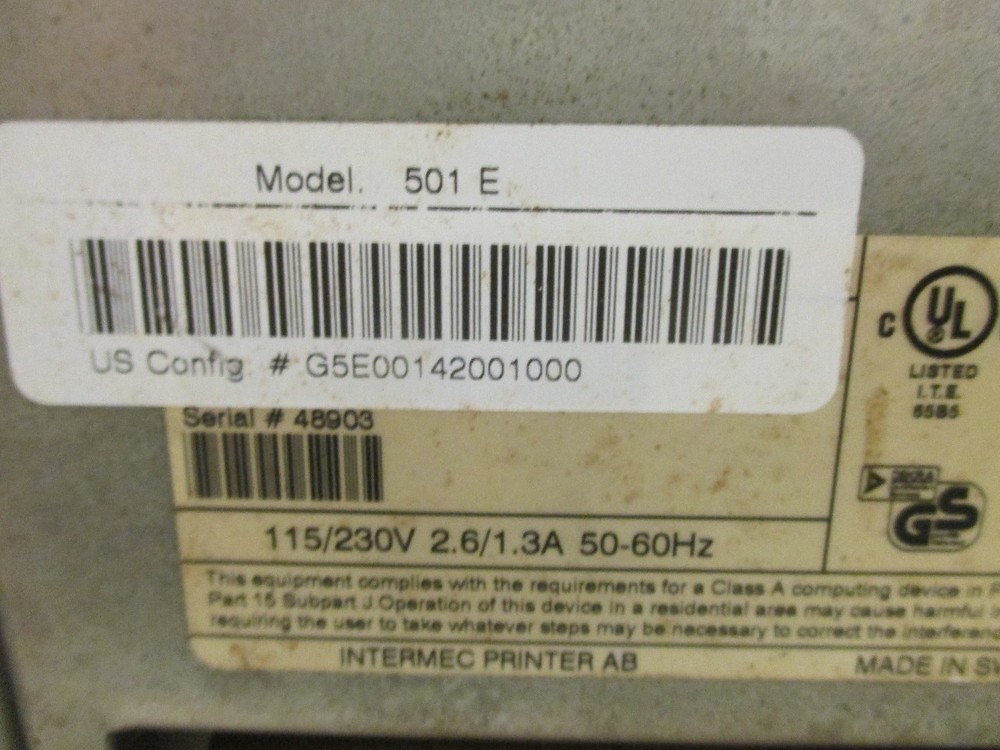 Intermec 501E Easycoder